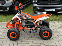 Hunter motorsports quad atv 125cc orange - afbeelding 7 van  14