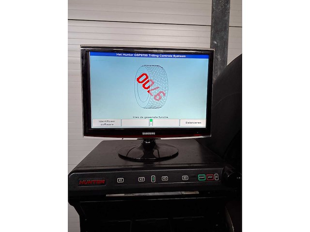 Hunter roadforce gsp 9700 banden balanceerapparaat auto wiel balancer - afbeelding 8 van  8