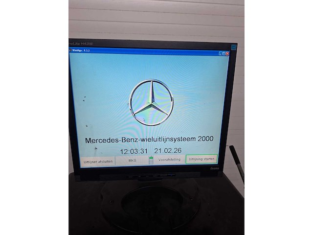 Hunter s811. hta-mb-e banden uitlijnapparaat - afbeelding 9 van  11