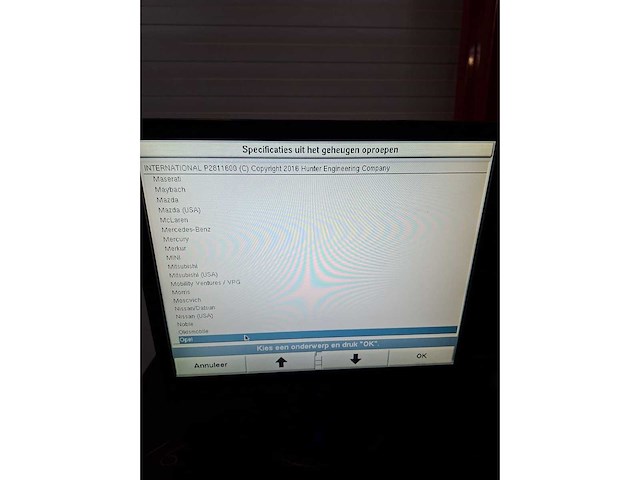 Hunter uitlijner - 2016 - hawkeye 3d - overige garage gereedschap - afbeelding 17 van  22
