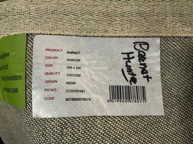 Hunter vloerkleed 290x200cm - afbeelding 5 van  5