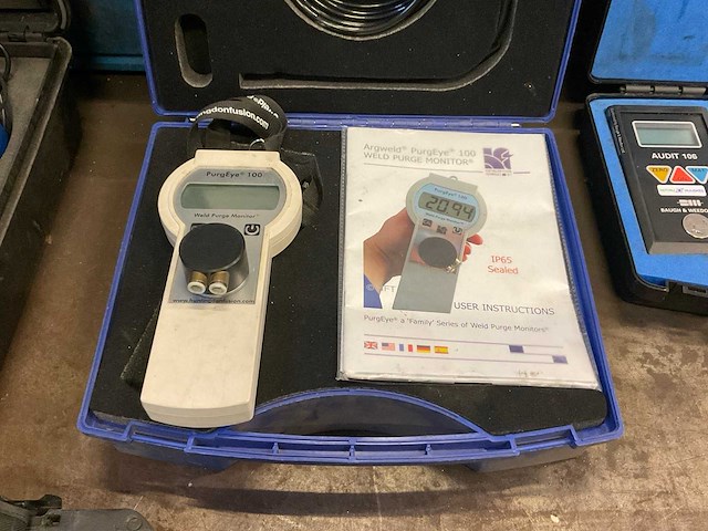 Huntingdon argweld purgeye 100 zuurstof monitor - afbeelding 1 van  3