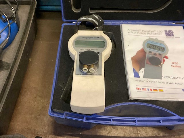 Huntingdon argweld purgeye 100 zuurstof monitor - afbeelding 2 van  3