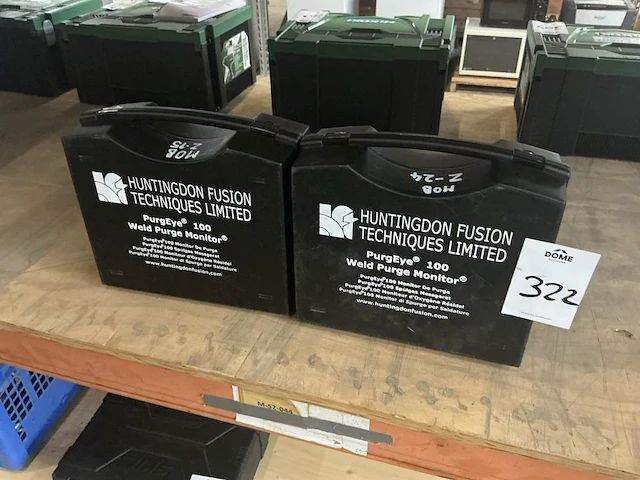 Huntingdon fusion purgeye 100 zuurstof monitor (2x) - afbeelding 7 van  7