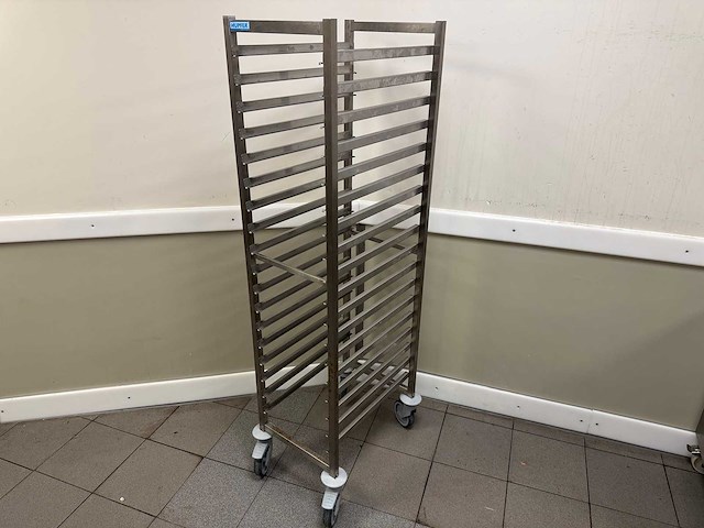 Hupfer - rvs regaalwagen - afbeelding 1 van  3