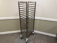 Hupfer - rvs regaalwagen - afbeelding 1 van  3