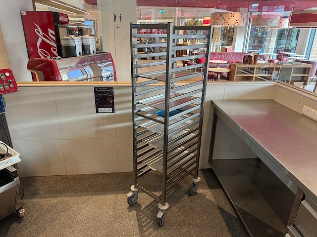 Hupfer - rvs regaalwagen - afbeelding 1 van  4