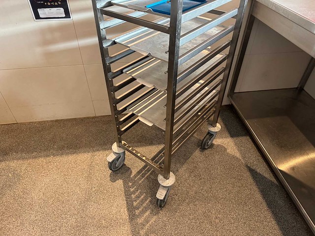 Hupfer - rvs regaalwagen - afbeelding 2 van  4