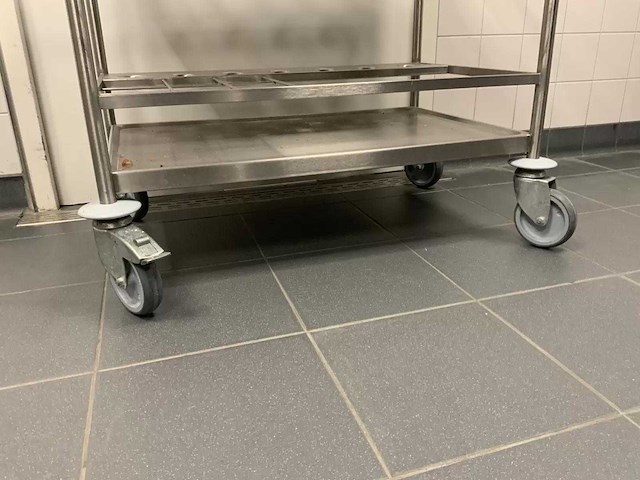 Hupfer - rvs serveerwagen - afbeelding 4 van  5