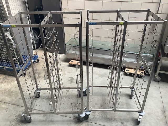 Hupfer - serving trolley (2x) - afbeelding 1 van  3