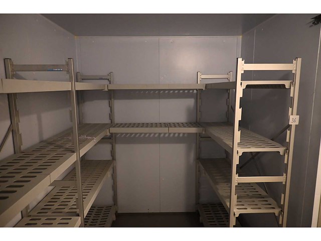Hupfer aluminium legbordstelling (koelcel) - afbeelding 1 van  5