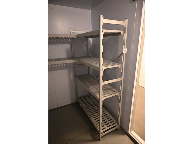 Hupfer aluminium legbordstelling (koelcel) - afbeelding 2 van  5