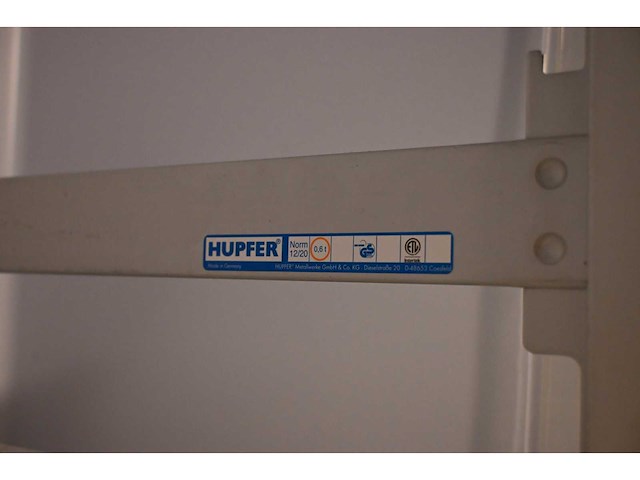 Hupfer aluminium legbordstelling (vriescel) - afbeelding 4 van  4