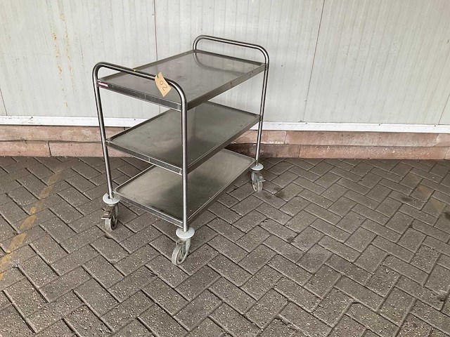 Hupfer serveerwagen rvs - afbeelding 1 van  1