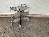 Hupfer serveerwagen rvs - afbeelding 1 van  1