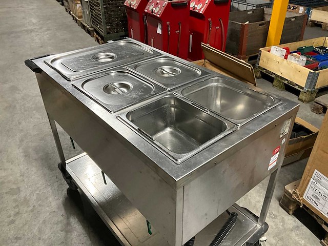 Hupfer spa eb3 au bain marie wagen - afbeelding 6 van  7