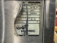 Hupfer spa eb3 au bain marie wagen - afbeelding 7 van  7