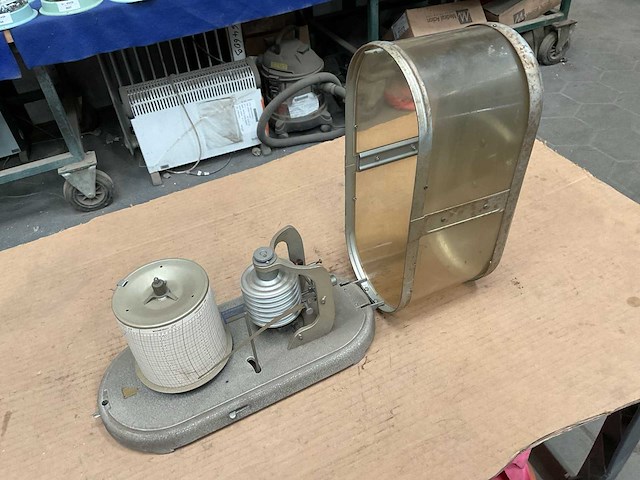 H.u.pillekamp vintage marine barograph - afbeelding 4 van  7