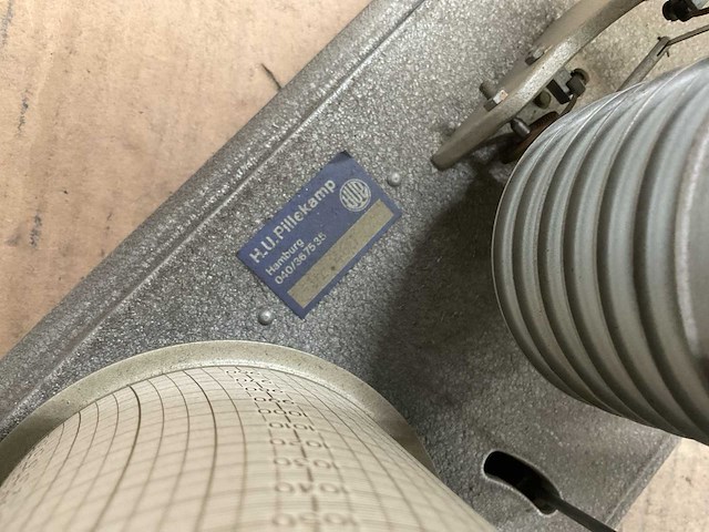 H.u.pillekamp vintage marine barograph - afbeelding 7 van  7