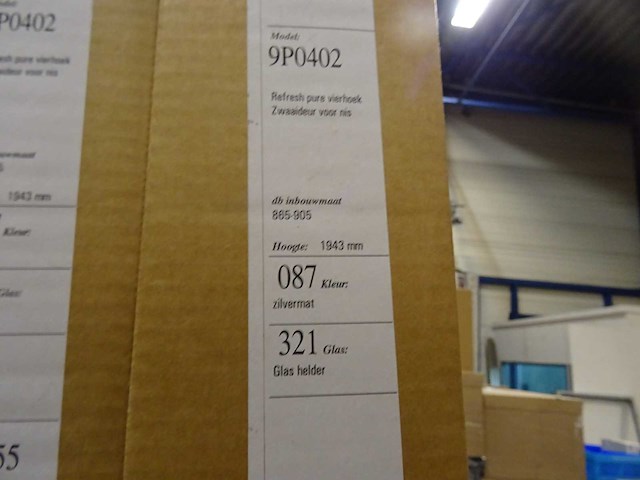 Huppe - refresh pure - draaideur voor nis - afbeelding 2 van  3