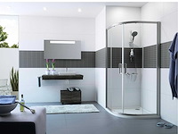 Huppe classics 2 kwartrond met schuifdeur 90x90x200cm - afbeelding 1 van  1