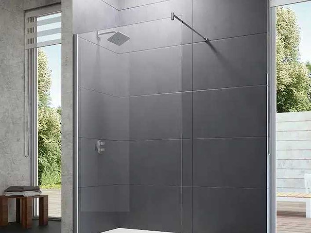 Huppe design pure zijwand 100x200cm - afbeelding 1 van  2