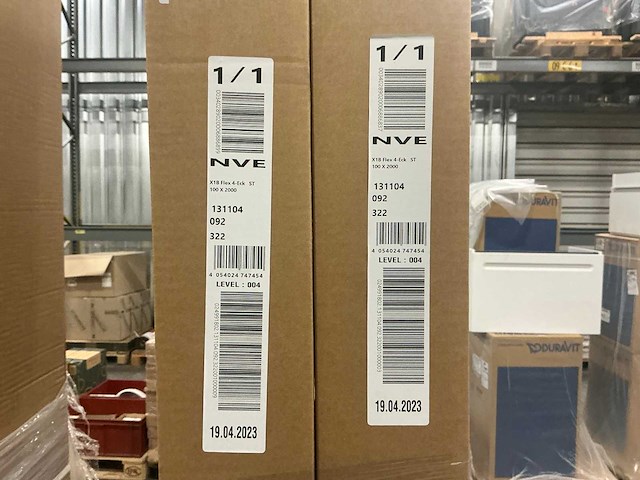 Huppe nve x1b flex 4-eck 100x200cm zwaaideur - afbeelding 3 van  3