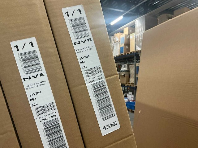 Huppe nve x1b flex 4-eck 120x200cm zwaaideur - afbeelding 2 van  3