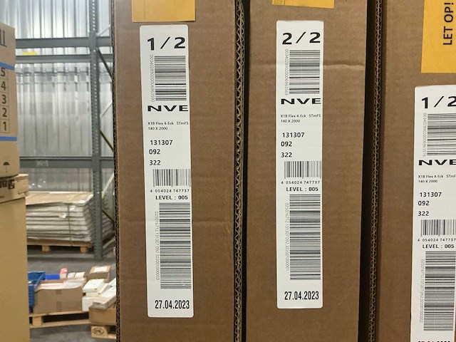 Huppe nve x1b flex 4-eck 140x200cm zwaaideur - afbeelding 3 van  4