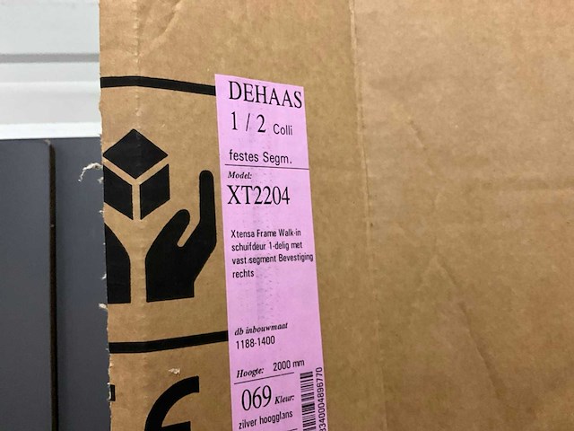 Hüppe xt2204 xtensa douchedeur - afbeelding 3 van  5