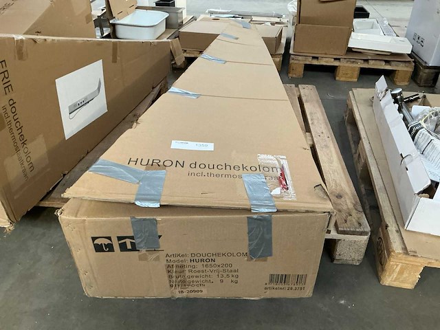 Huron douchekolom (165x20 cm) - afbeelding 2 van  2