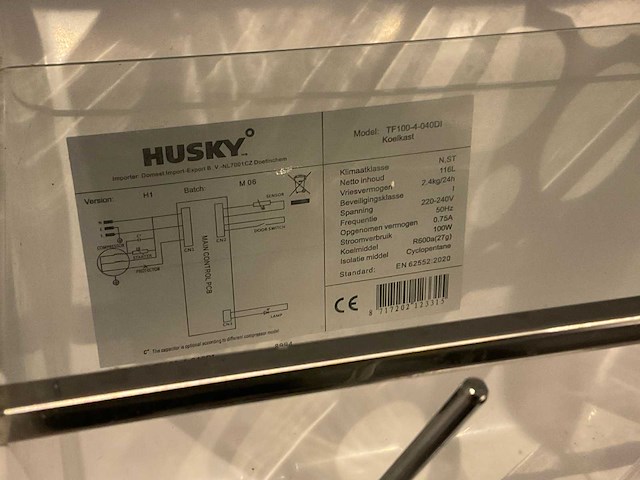 Husky koelkast - afbeelding 2 van  2