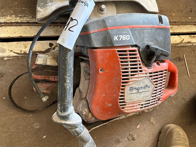 Husqrvarna k760 betonslijper - afbeelding 2 van  3