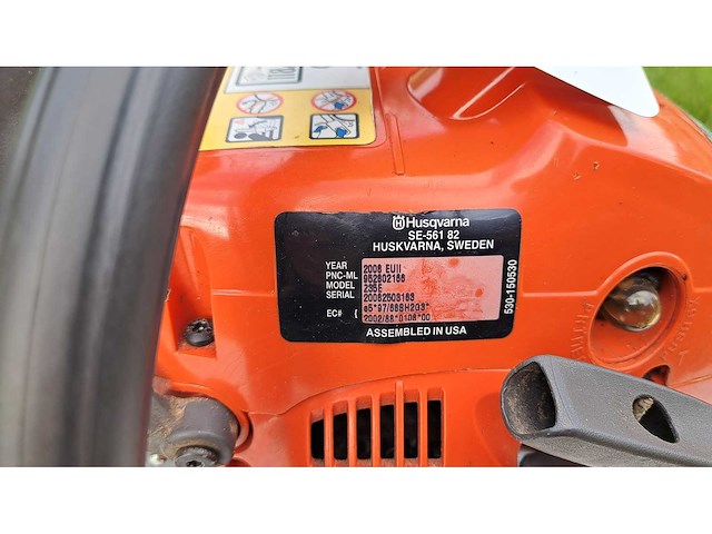 Husqvarna - 2008 - 235 x torq - kettingzaag - afbeelding 5 van  5