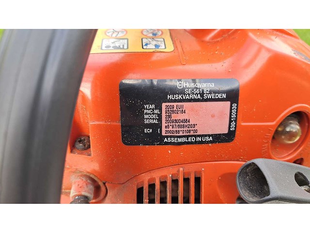 Husqvarna - 2009 - 235 x torq - kettingzaag - afbeelding 5 van  5