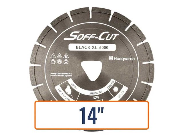 Husqvarna - black pv14-6000 - zaagblad - afbeelding 4 van  5