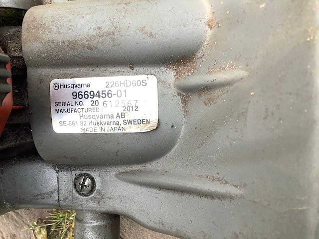 Husqvarna 226hd60s heggenschaar - afbeelding 5 van  5