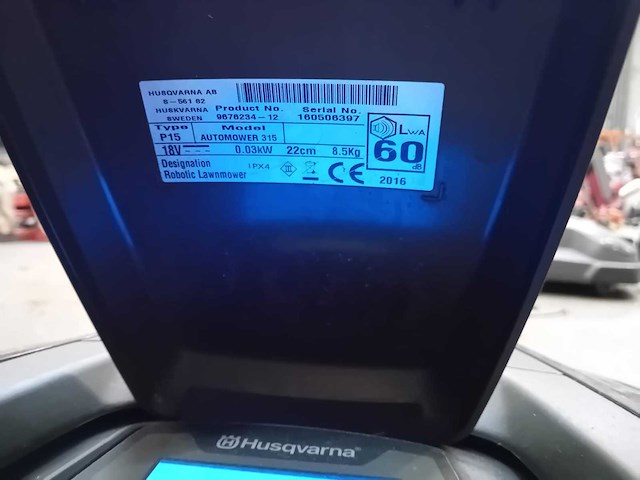 Husqvarna 315 robotmaaier - afbeelding 3 van  3