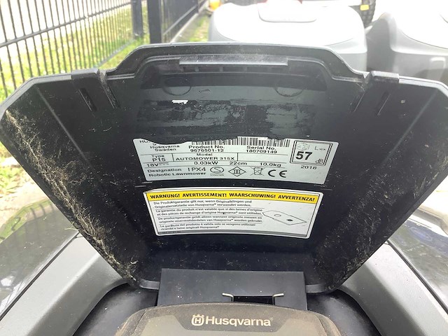 Husqvarna 315 x robotmaaier - afbeelding 5 van  5