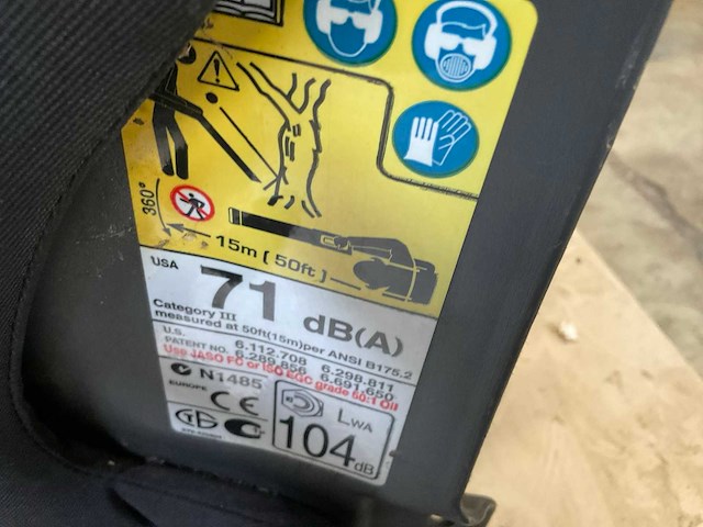 Husqvarna 350 bt bladblazer - afbeelding 4 van  4