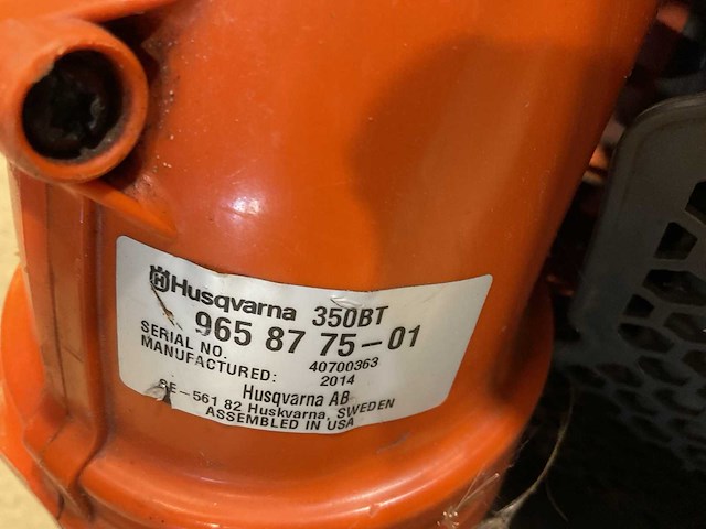 Husqvarna 350bt ruggedragen bladblazer - afbeelding 4 van  4
