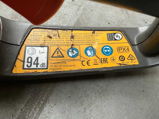 Husqvarna 520ihd60 accuheggenschaar - afbeelding 4 van  5