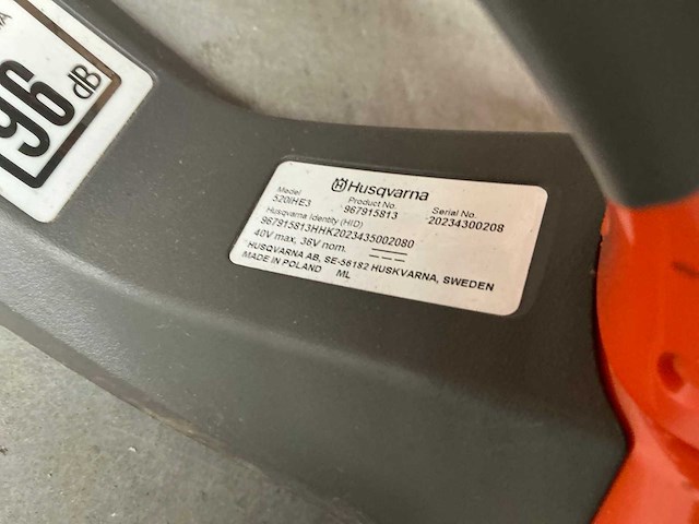 Husqvarna 520ihe3 stokheggenschaar - afbeelding 6 van  6