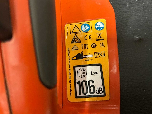 Husqvarna 535i xp accu kettingzaag - afbeelding 4 van  5