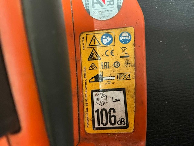 Husqvarna 535i xp accu kettingzaag - afbeelding 5 van  6