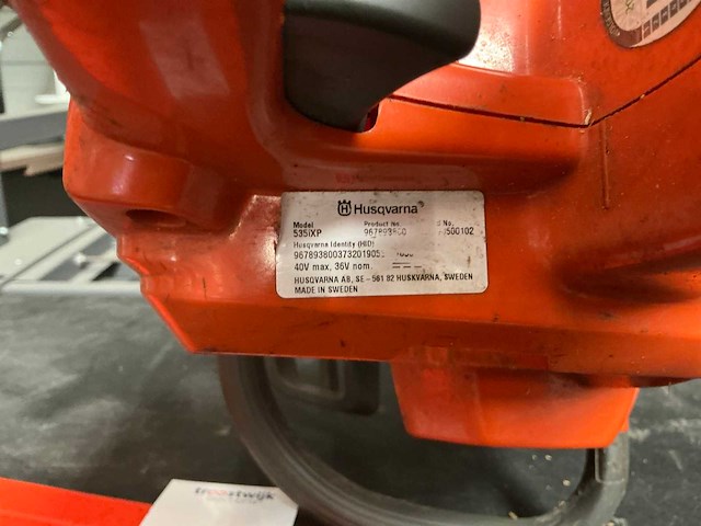 Husqvarna 535i xp accu kettingzaag - afbeelding 6 van  6