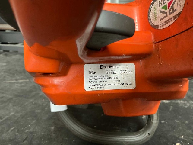Husqvarna 535i xp accu kettingzaag - afbeelding 6 van  6
