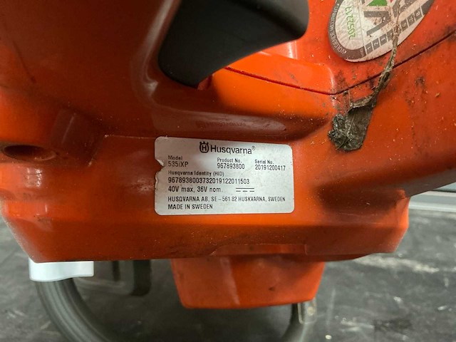 Husqvarna 535i xp accu kettingzaag - afbeelding 5 van  5