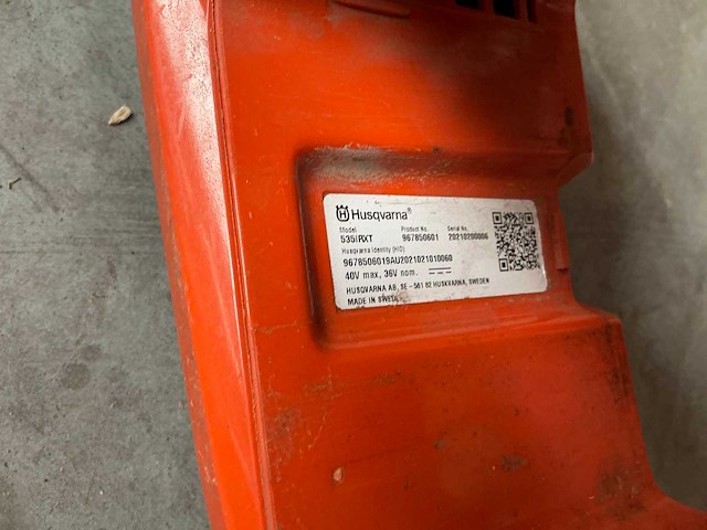 Husqvarna 535irxt accu bosmaaier - afbeelding 6 van  6
