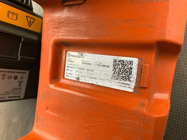 Husqvarna 535irxt bosmaaier (3x) - afbeelding 6 van  10